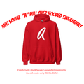 Anti Social Pull Over "A Logo" Hooded Sweat Shirt