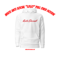 Classic Anti Social Pull Over "Logo" Hooded Sweat Shirt