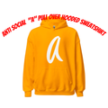 Anti Social Pull Over "A Logo" Hooded Sweat Shirt (Yellow)